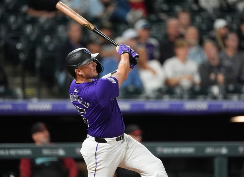 Rockies rattle Diamondbacks’ playoff hopes with 8-2 victory at Coors Field