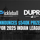 Pickleball World Rankings (PWR) Announces $540K Prize Purse for 2025 Indian League