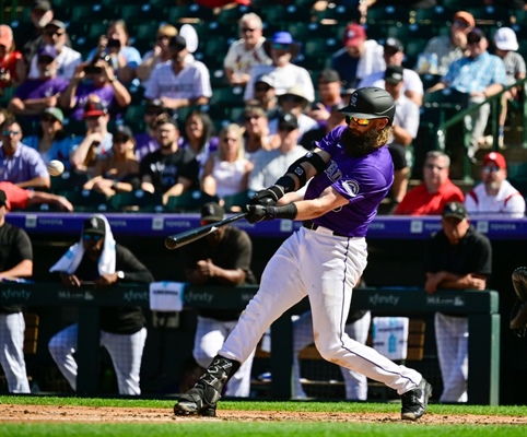 Rockies rip off five runs with two outs in eighth to beat Cardinals as Charlie Blackmon has three RBIs, three runs scored