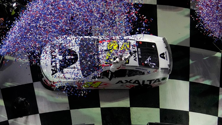 William Byron wins Daytona 500 as caution waves on last lap