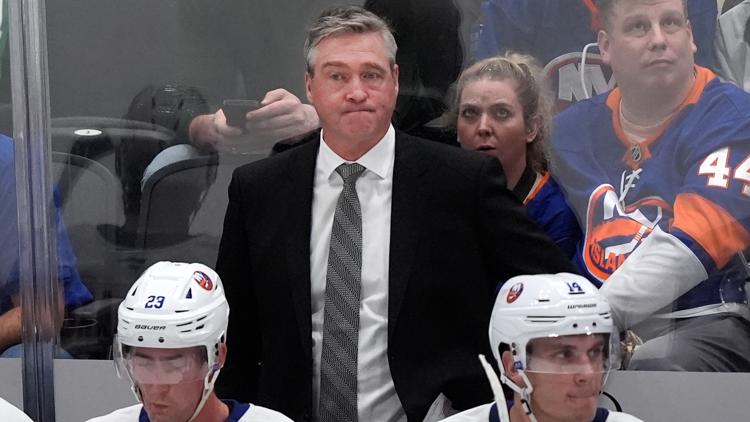 Islanders coach Patrick Roy returns to Colorado and the building where his retired No. 33 hangs