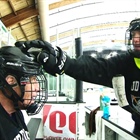 Young man with special needs played hockey alone, until 'old-timers' invited him to join their team