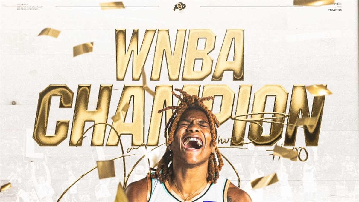 
      
        Former CU Basketball Standout Jaylyn Sherrod Wins WNBA Championship
      
    