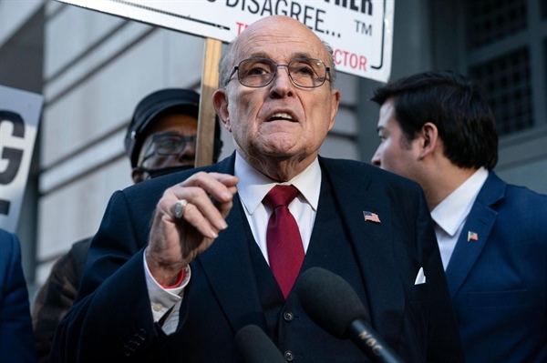 Rudy Giuliani ordered to turn over NYC apartment, 26 watches to Georgia...