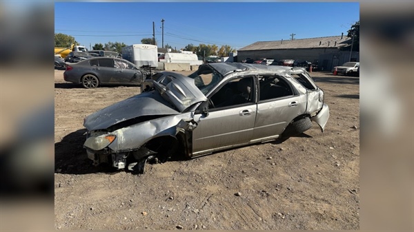 Couch on I-25 causes fiery crash; teen driver issues plea for drivers to secure loads