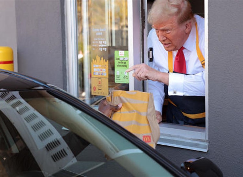 McDonald's location visited by Trump attracts negative reviews, causing Yelp to...