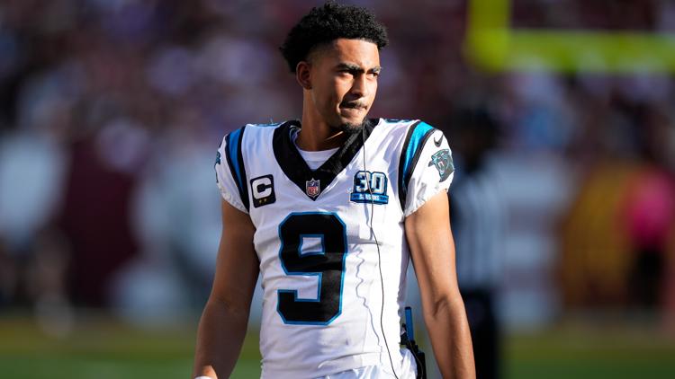 Panthers QB Bryce Young will start against Broncos after Andy Dalton sprains thumb in car crash