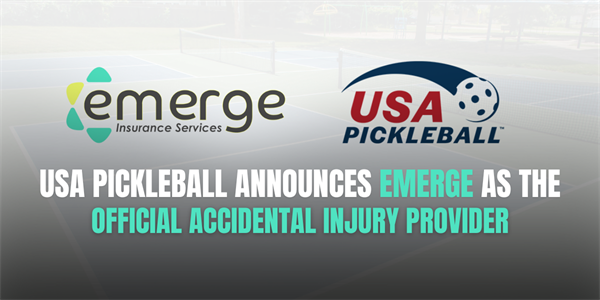 USA Pickleball Teams Up with Emerge to Prioritize Player Safety and Financial Protection