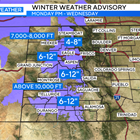 Big changes move into Colorado with Denver's first snow possible Wednesday