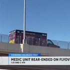 South Metro Fire Rescue ambulance rear-ended on C470 ramp