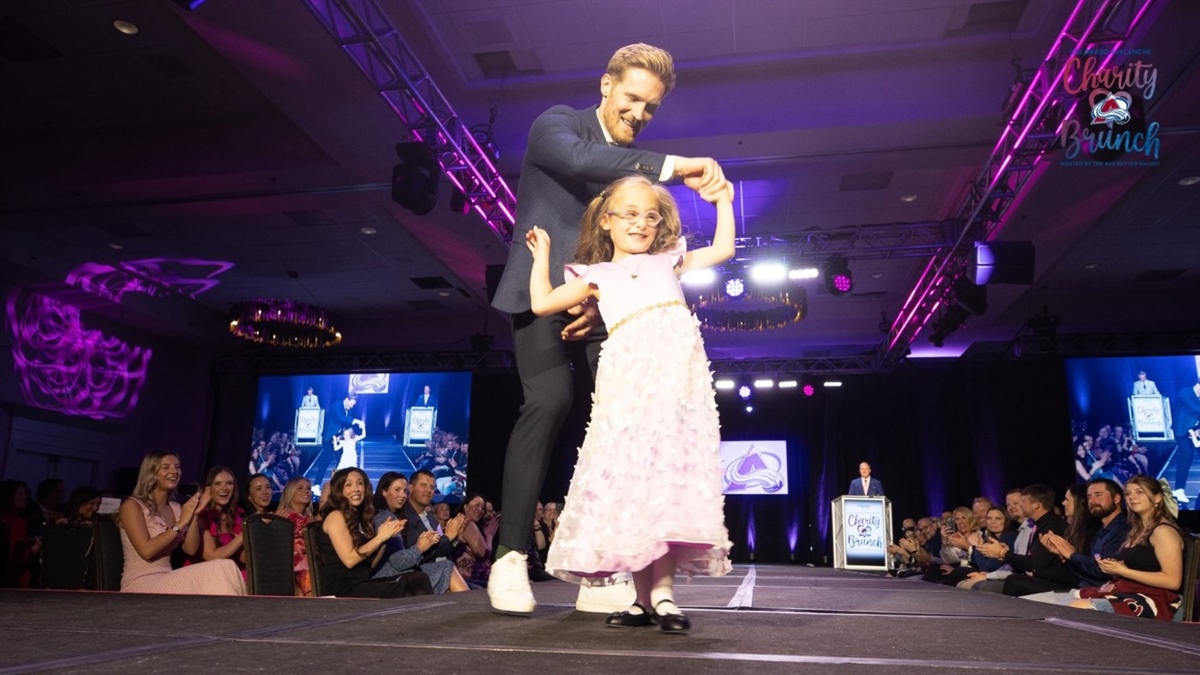 Avalanche players cherish afternoon with children at charity brunch: “These kids are super brave. They’re warriors.”