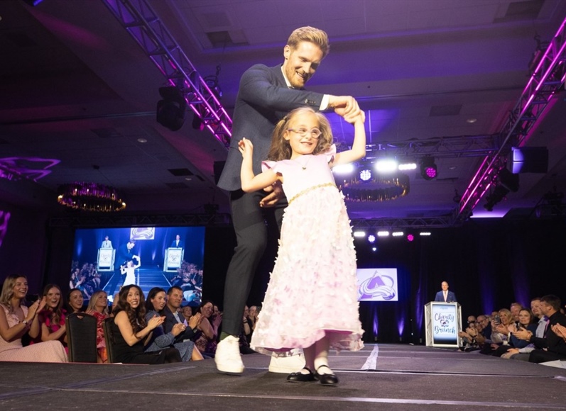 Avalanche players cherish afternoon with children at charity brunch: “These kids...