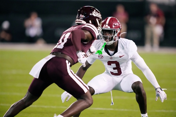 Alabama CB Terrion Arnold embraces possibility of reunion with Pat Surtain...